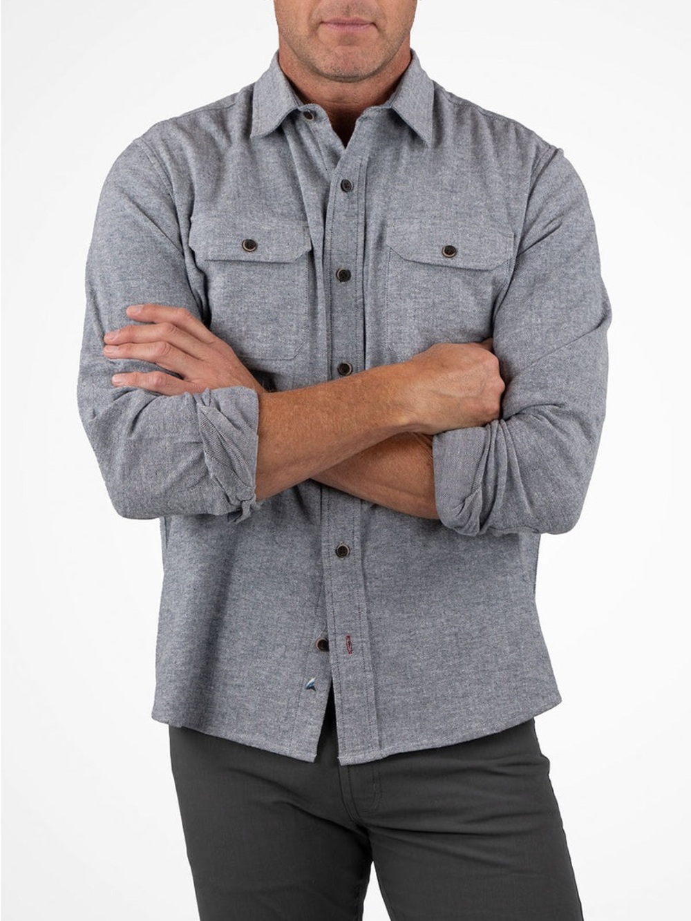 Tailor Vintage Grey Button-Down